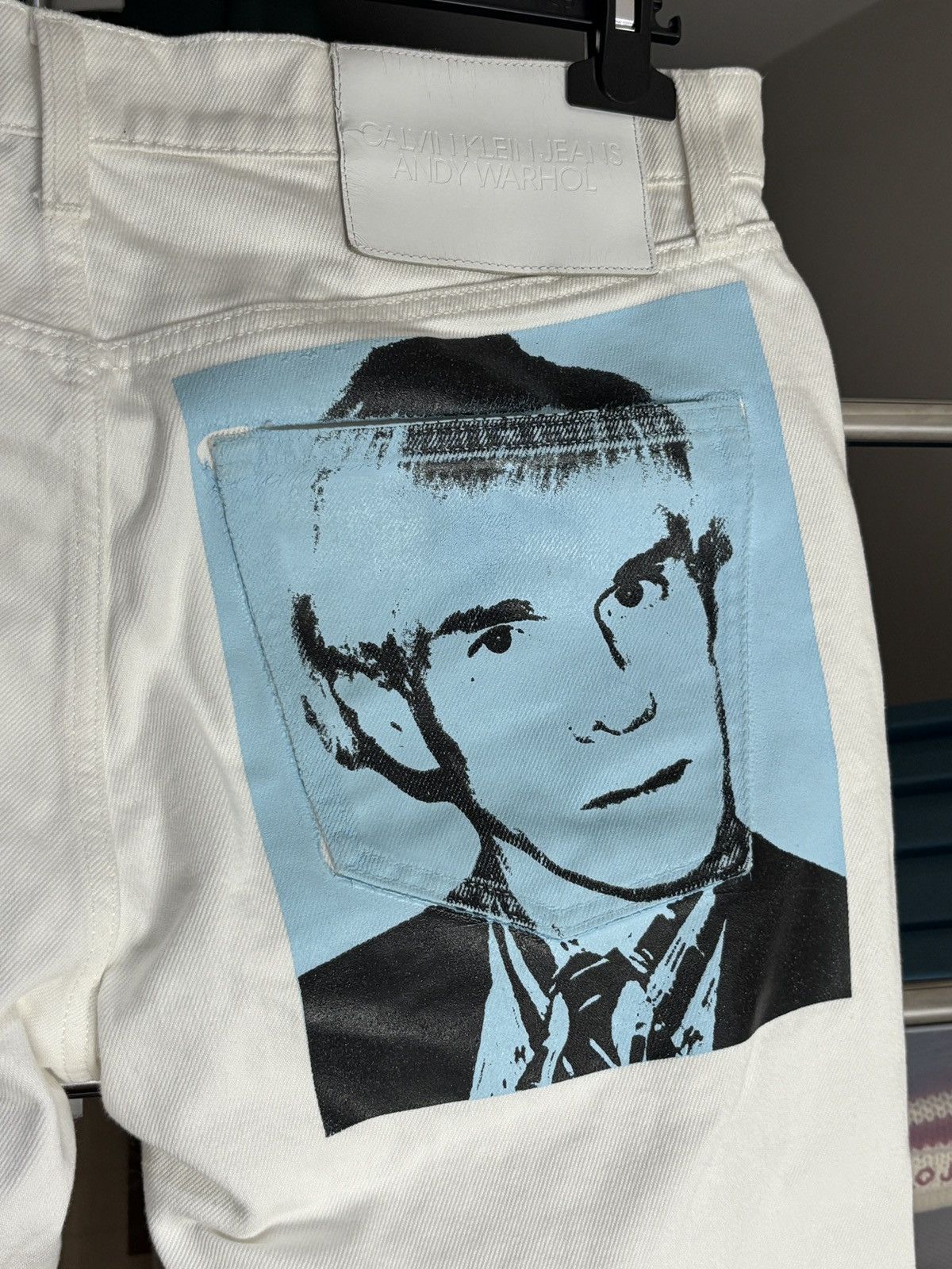 Calvin Klein 205W39NYC Calvin Klein x Andy Warhol Portrait Vintage Jeans Pants Rare Size US 33 - 3 Thumbnail