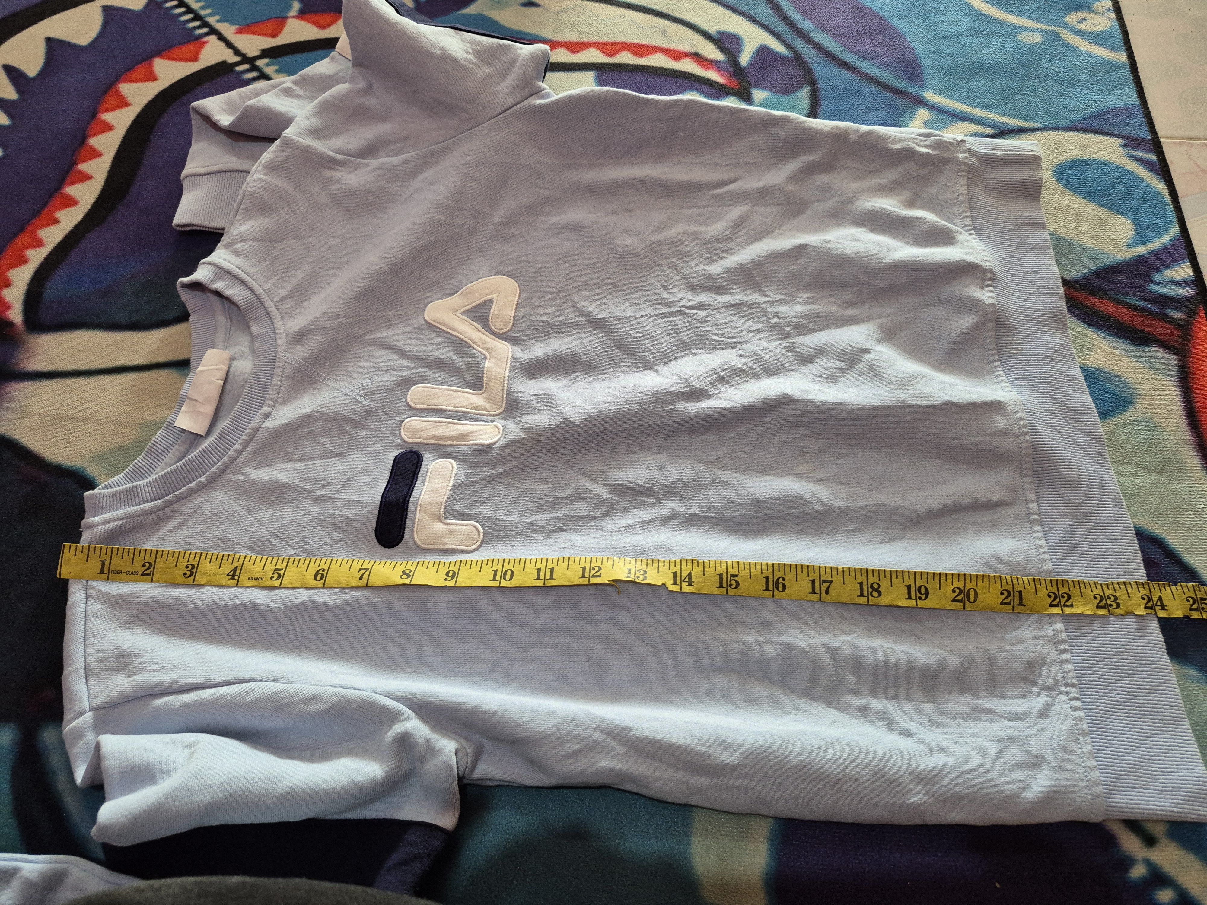 Fila 🔥 Fila Big Logo Spellout Sweatshirt Size US M / EU 48-50 / 2 - 12 Thumbnail