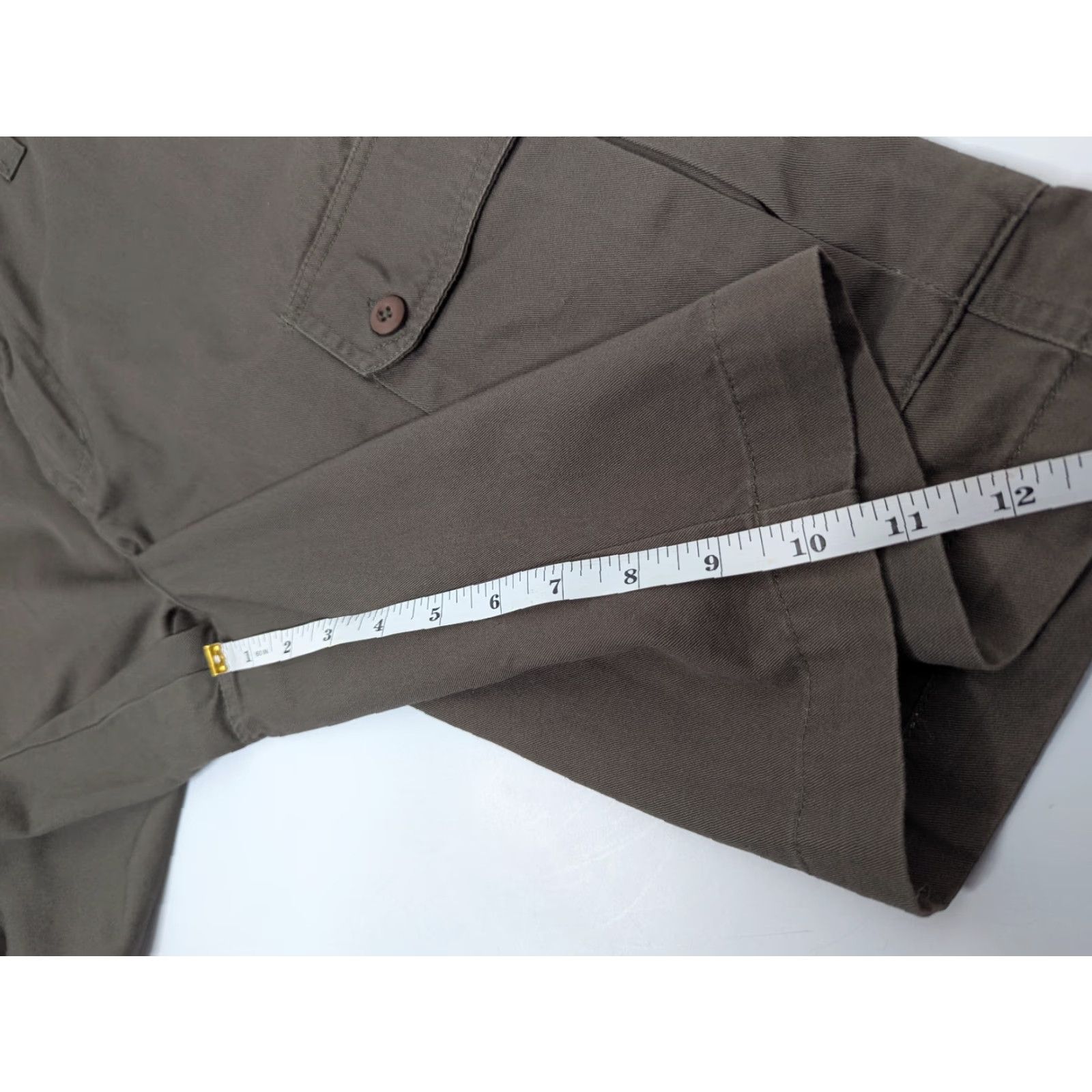 Vintage VINTAGE Arizona Jeans NWT Olive Khaki Cargo Shorts Mens 30 Cargo Pocket Classic 90s Outdoor Retro Y2K Denim Cotton Summer Fall Spring Winter Olivе Size US 30 / EU 46 - 4 Thumbnail