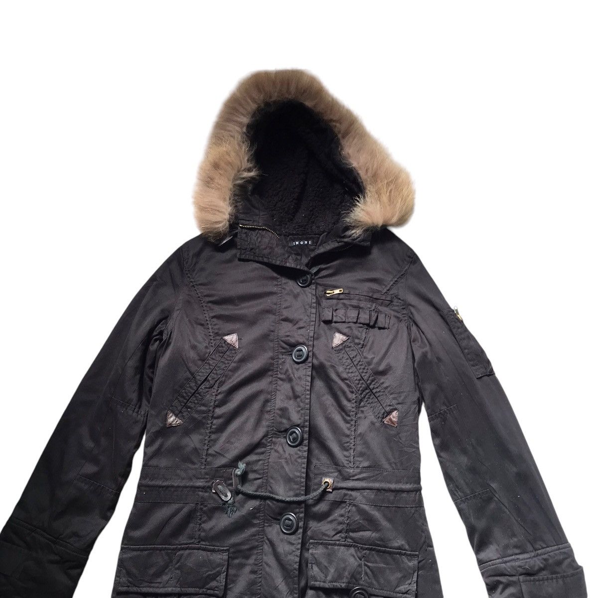Le Grande Bleu (L.G.B.) LGB IF SIX WAS NINE STYLE INGNI FAUX FUR JACKET TACTICAL Size US S / EU 44-46 / 1 - 2 Thumbnail