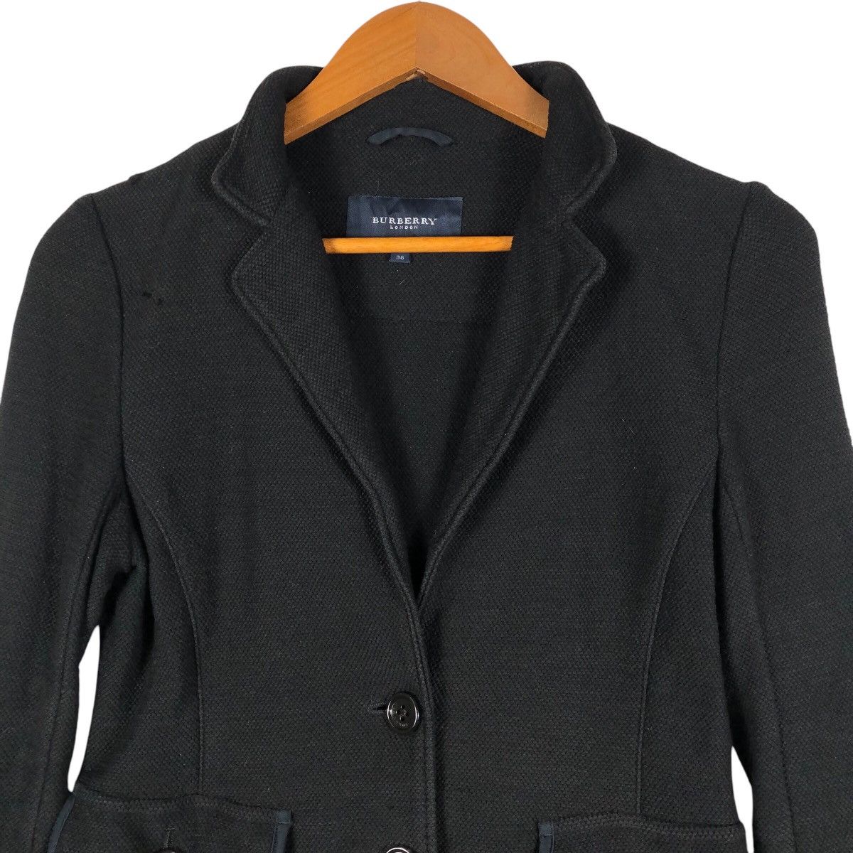 Burberry BURBERRY London Black Blazer Jacket Size US S / EU 44-46 / 1 - 2 Thumbnail