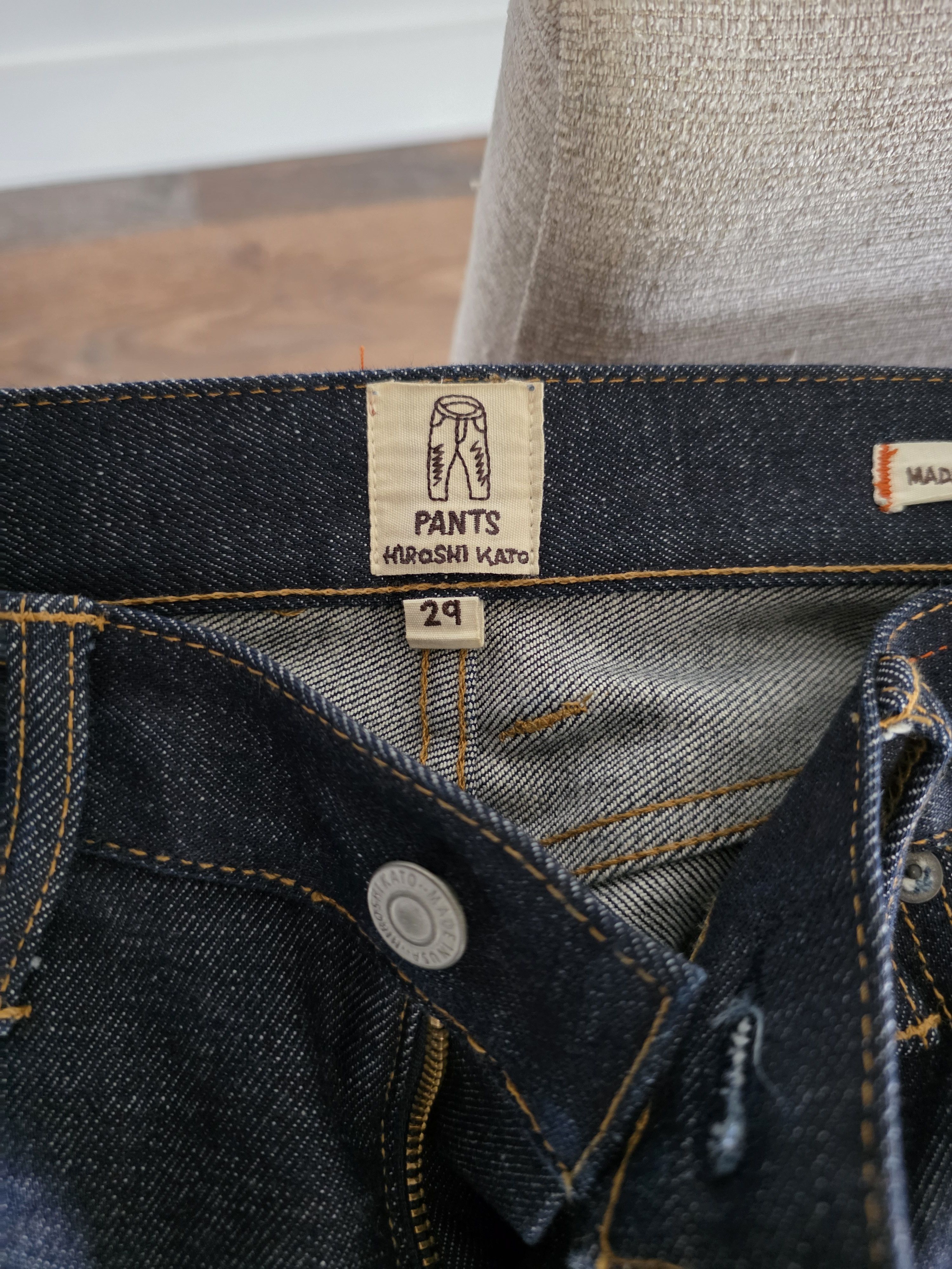 Hiroshi Kato The Pen Slim - Size 29 with 30.5 inch inseam Size US 29 - 4 Thumbnail