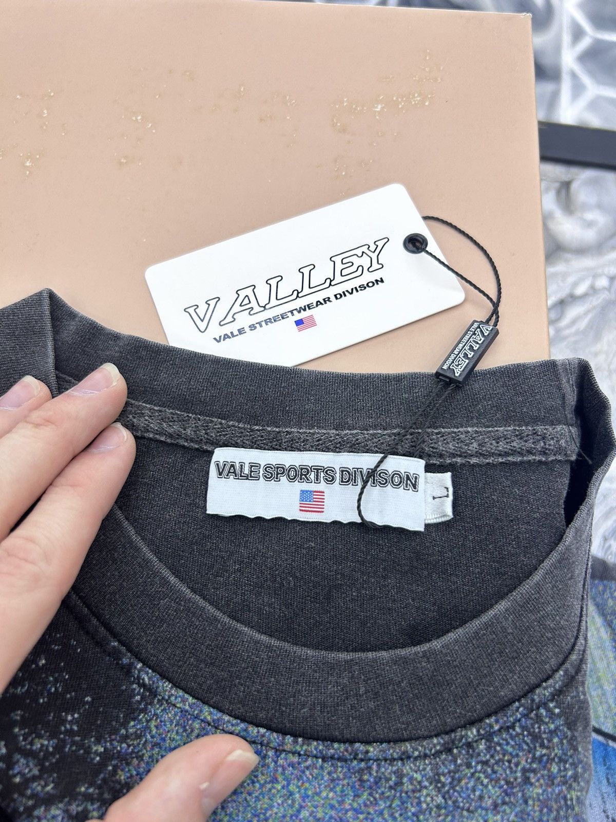 Vale Vale Casper Tee Black Blue Size L Size US L / EU 52-54 / 3 - 5 Thumbnail