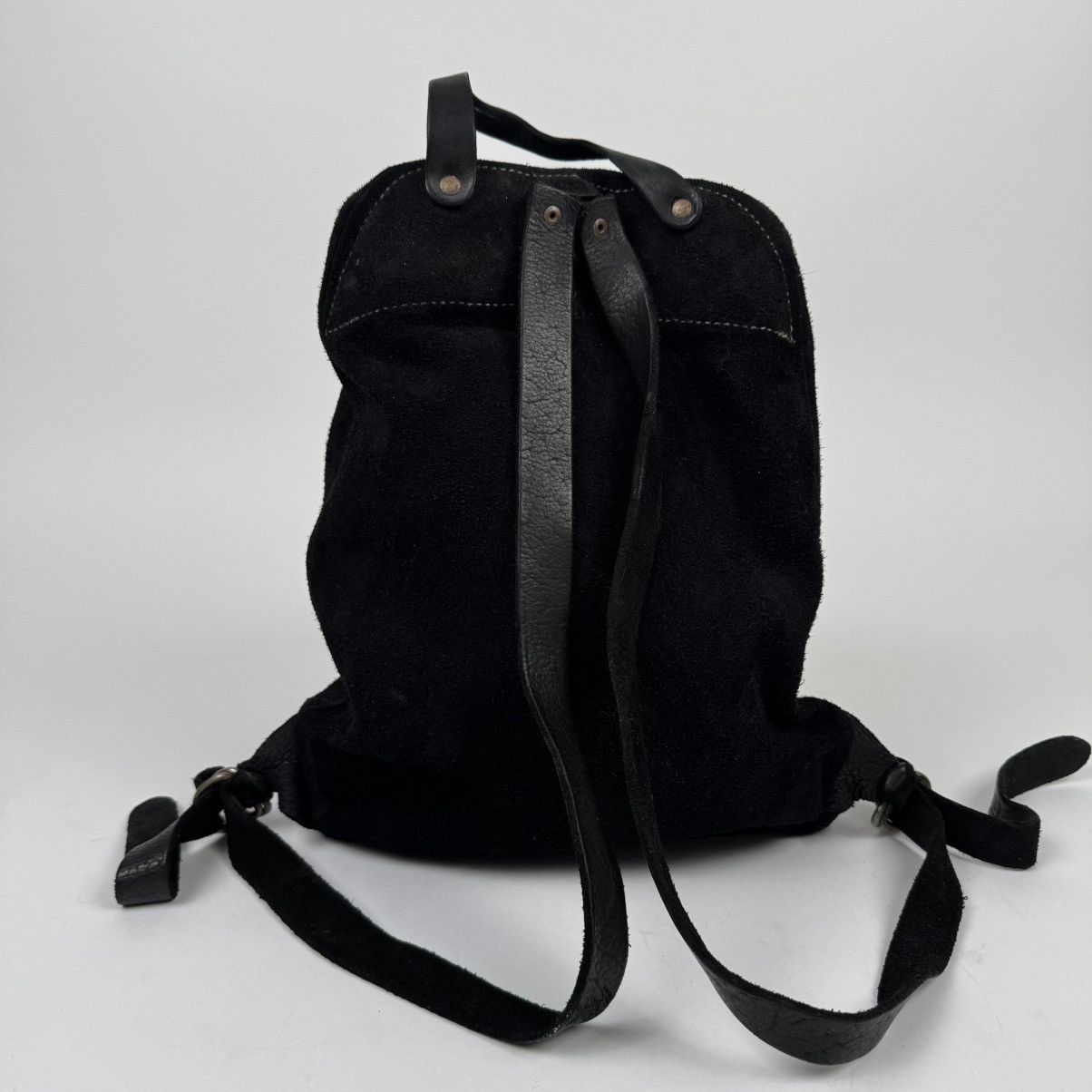 Guidi Guidi PBD04 Reverse Horse Leather Suede Backpack Size ONE SIZE - 6 Thumbnail