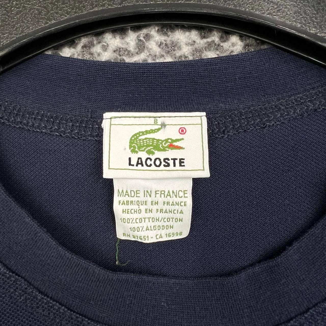 Lacoste Vintage Lacoste Shirt Men 8 Short Sleeve Crew Neck Cotton Size US M / EU 48-50 / 2 - 5 Thumbnail