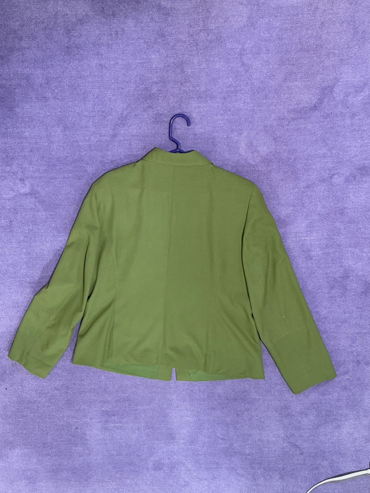 Other Vintage green cropped zip jacket Size US S / EU 44-46 / 1 - 2 Thumbnail