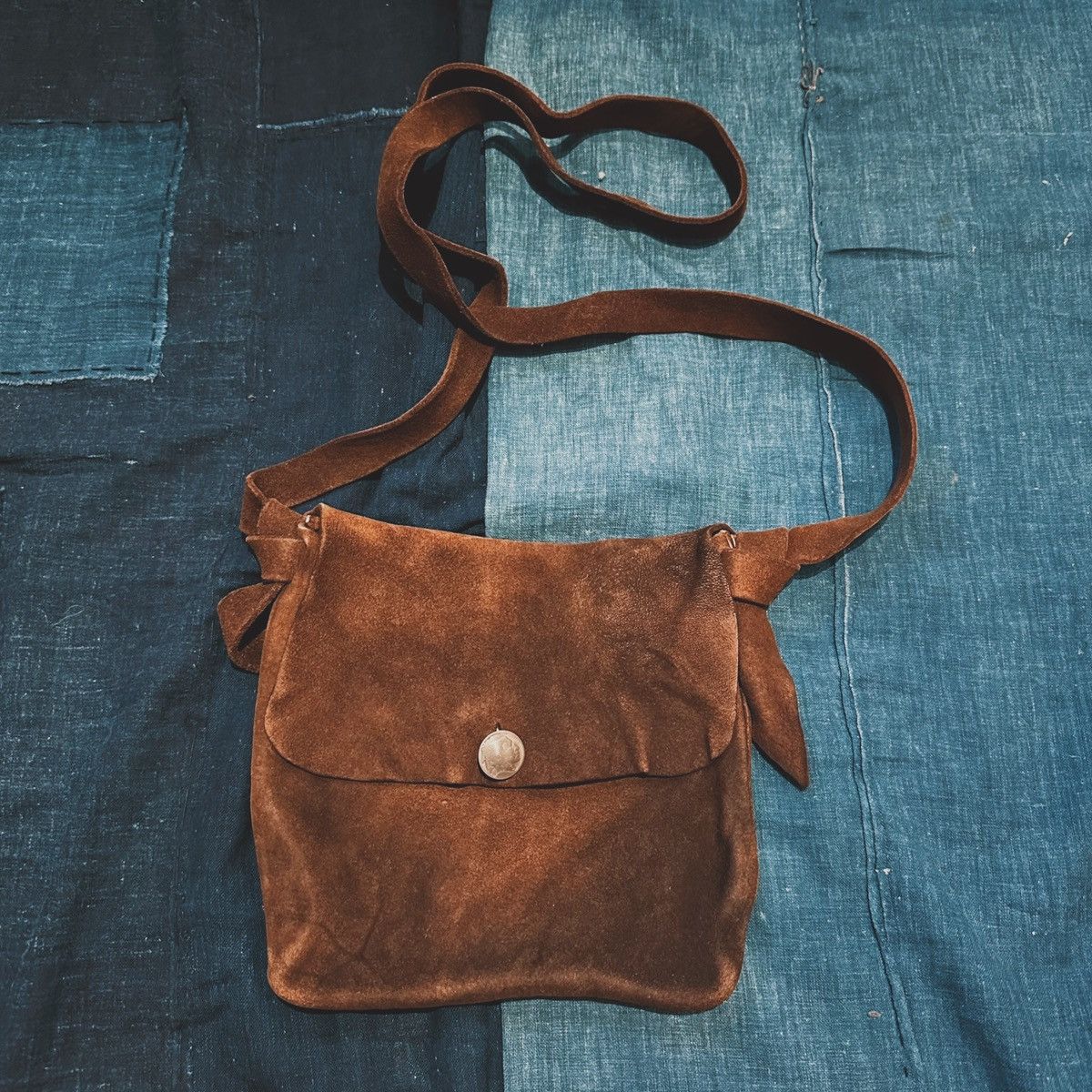 image of Visvim Medicine Bag Nd (L) in Brown, Men's