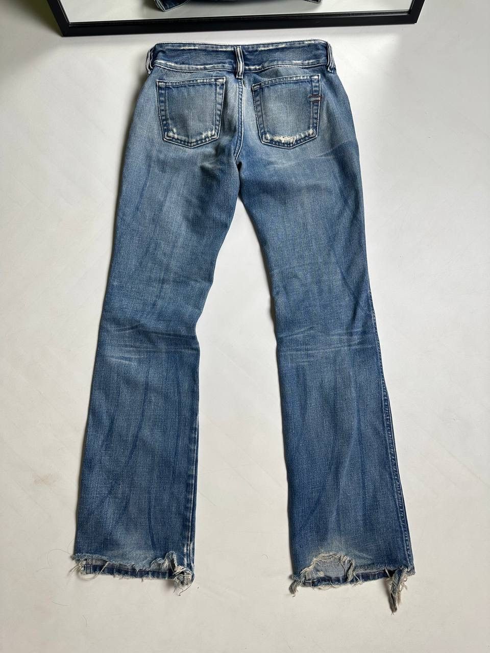 If Six Was Nine Y2K Opium LGB Style Diesel Distressed Japan Jeans🔥 Size 26" / US 2 / IT 38 - 9 Thumbnail