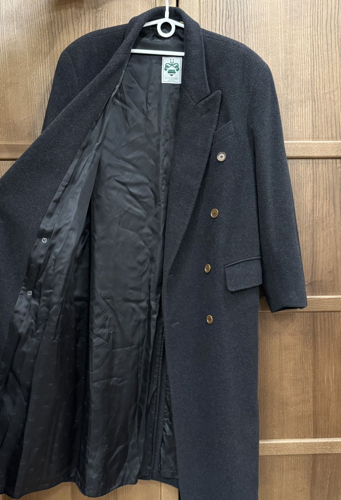 Schneiders Vintage Schneiders Salzburg Gray Wool Cashmere Double Coat Size US M / EU 48-50 / 2 - 6 Thumbnail