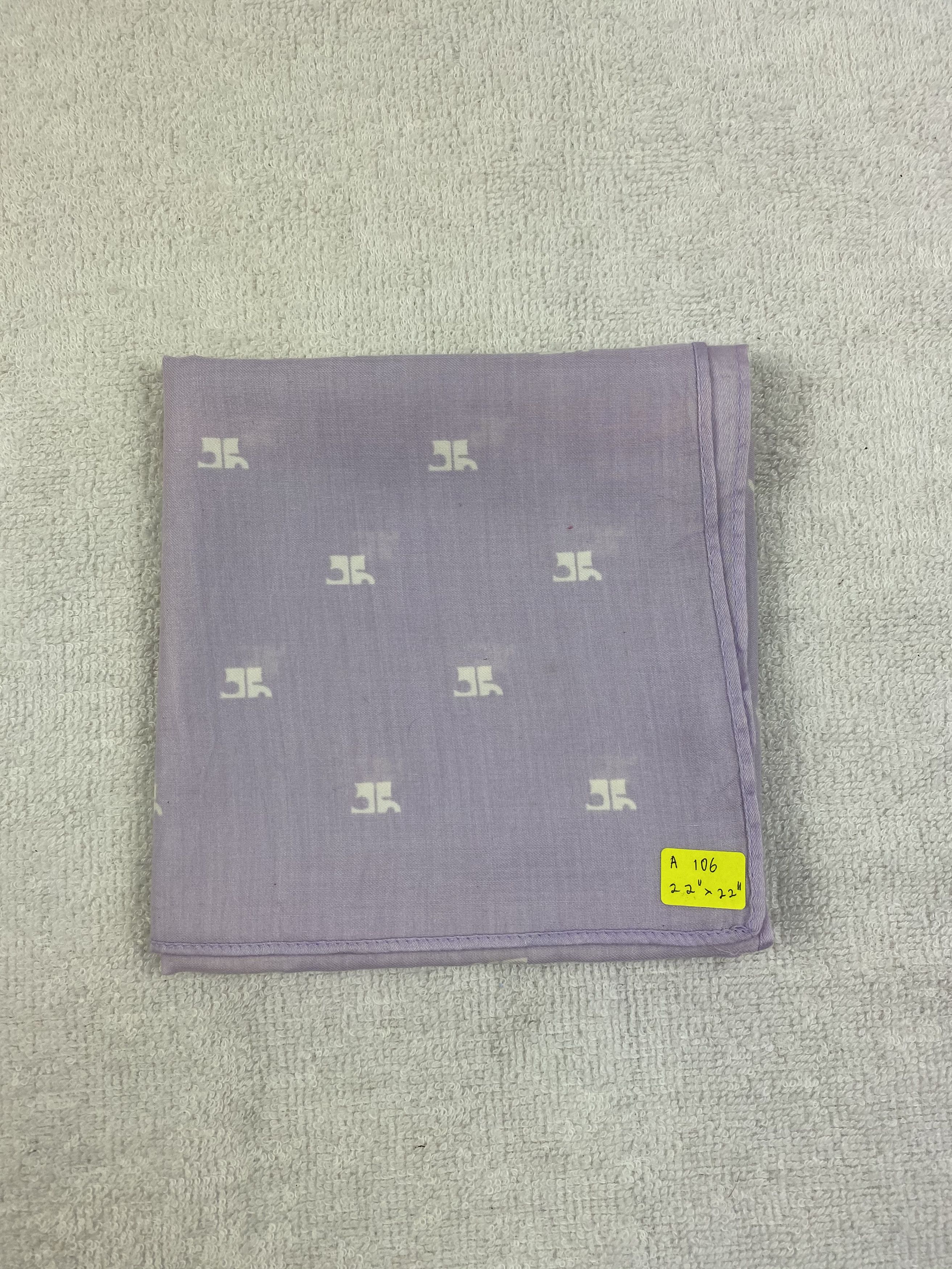 Courreges Courreges Handkerchief / Bandana / Neckerchief Size ONE SIZE - 7 Thumbnail