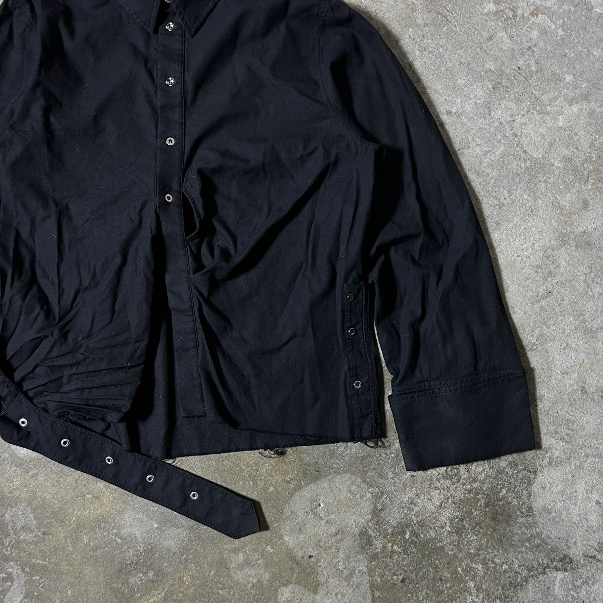Marques'Almeida Marques’Almeida - SS/23 - Twist Detail Poplin Shirt Size M / US 6-8 / IT 42-44 - 5 Thumbnail