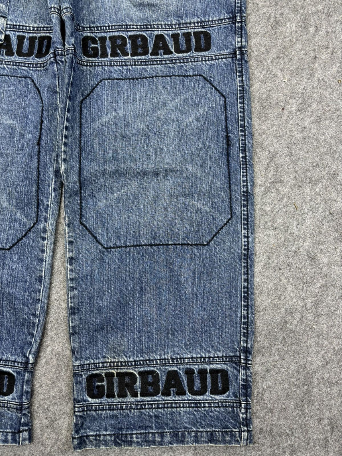 Marithe + Francois Girbaud 💥Super Baggy💥MFG Multipocket Double Knee Style Denim F888 Size US 36 / EU 52 - 4 Thumbnail