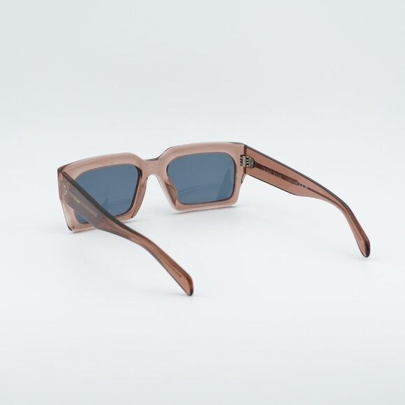 Celine Celine CL40280U 74V Sunglasses Rose Rectangle Frame Size ONE SIZE - 4 Thumbnail