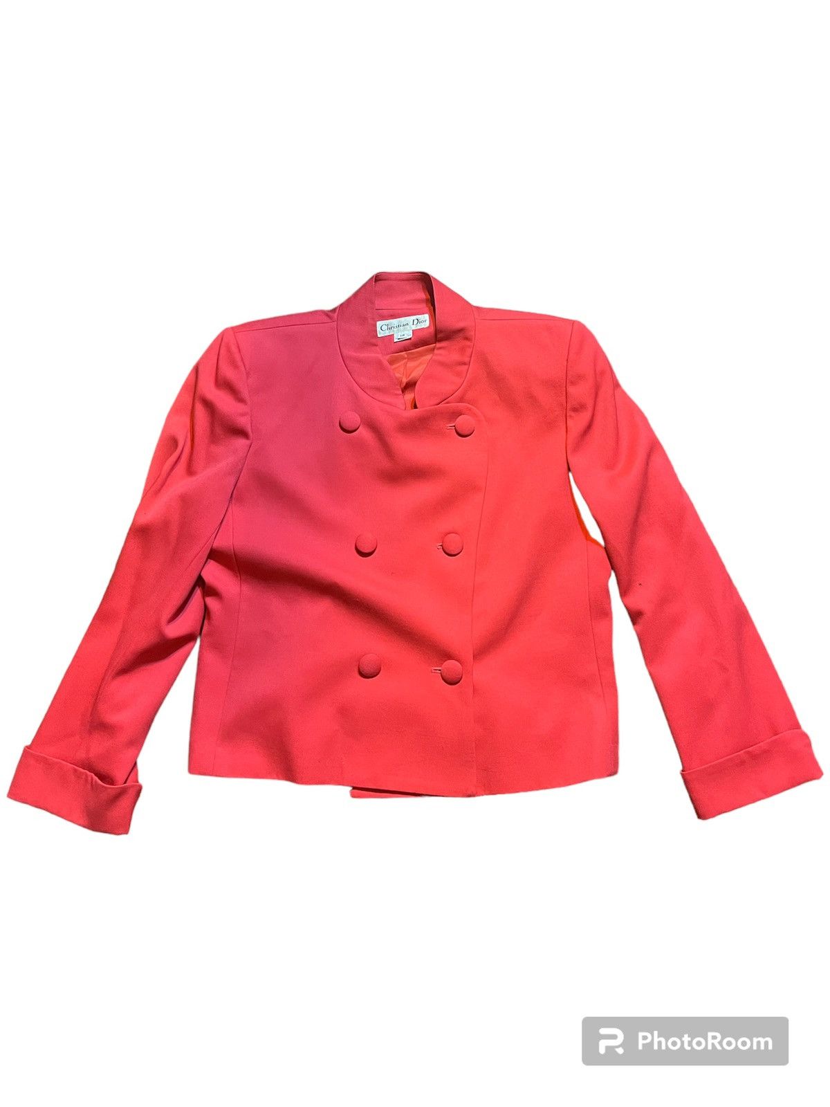 image of Christian Dior Monsieur x Dior 1990S Christian Dior Jacket And Skirt Set in Pink, Women's (Size XL)