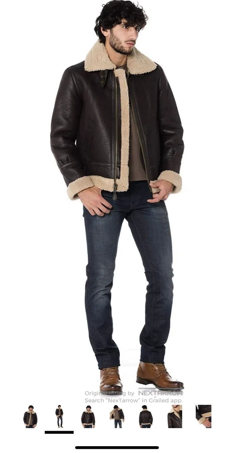Schott Schott Leather coat Size US L / EU 52-54 / 3 - 5 Thumbnail