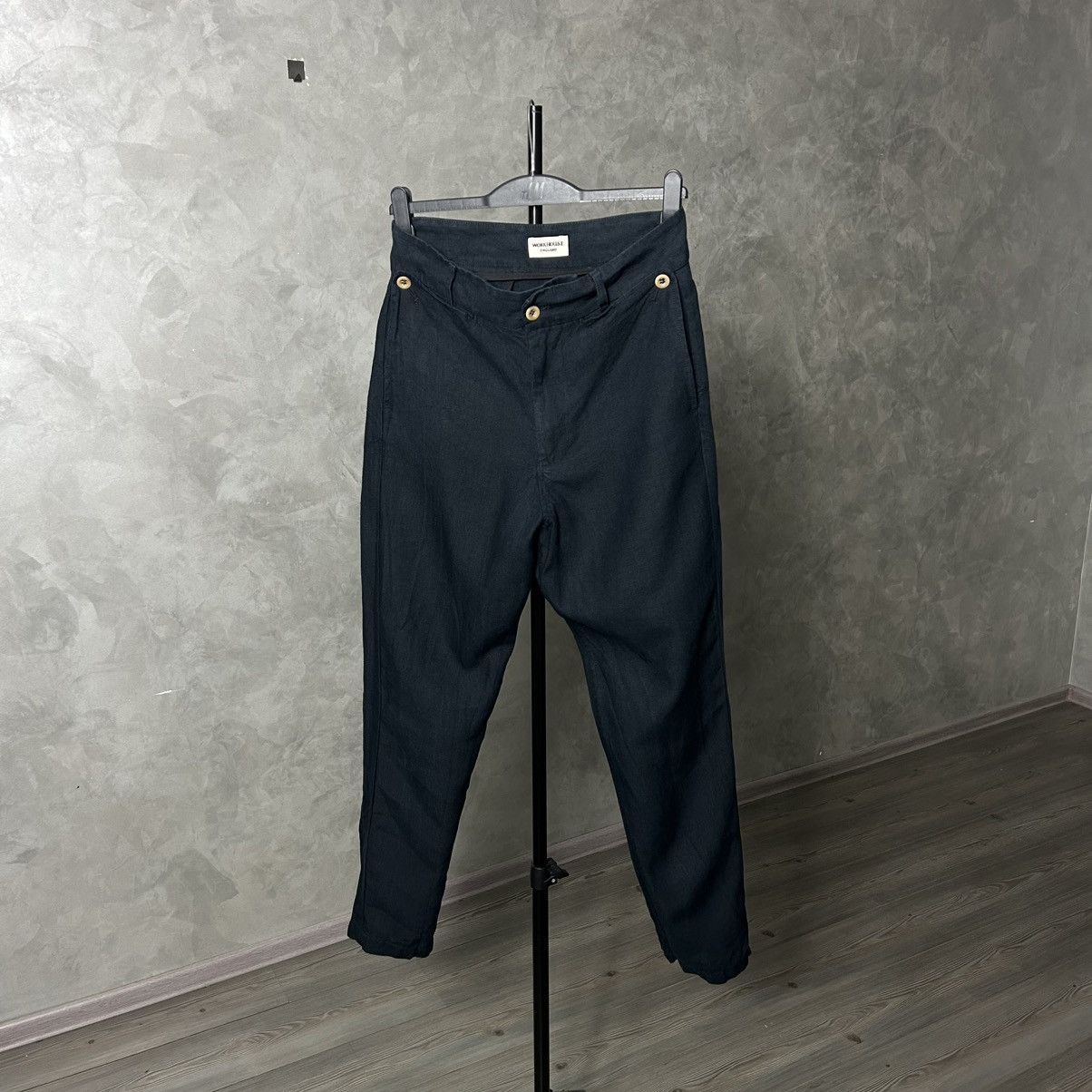 Other Workhouse England Peaky Blinder Linen Trousers Size US 32 / EU 48 - 2 Thumbnail