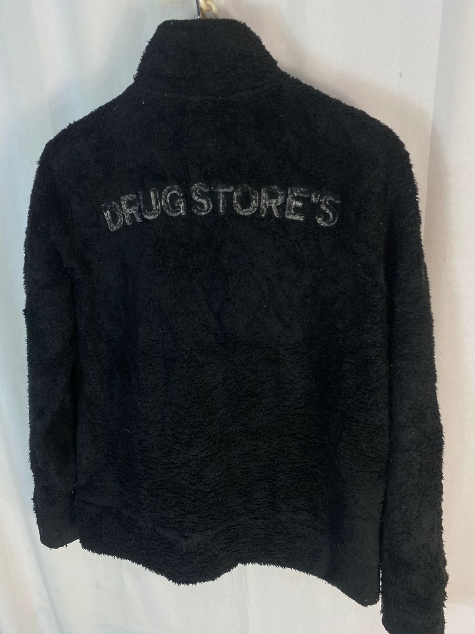 Japanese Brand Unisex 🔥Drugs store fleece zipper jacket with patches Size US M / EU 48-50 / 2 - 10 Thumbnail