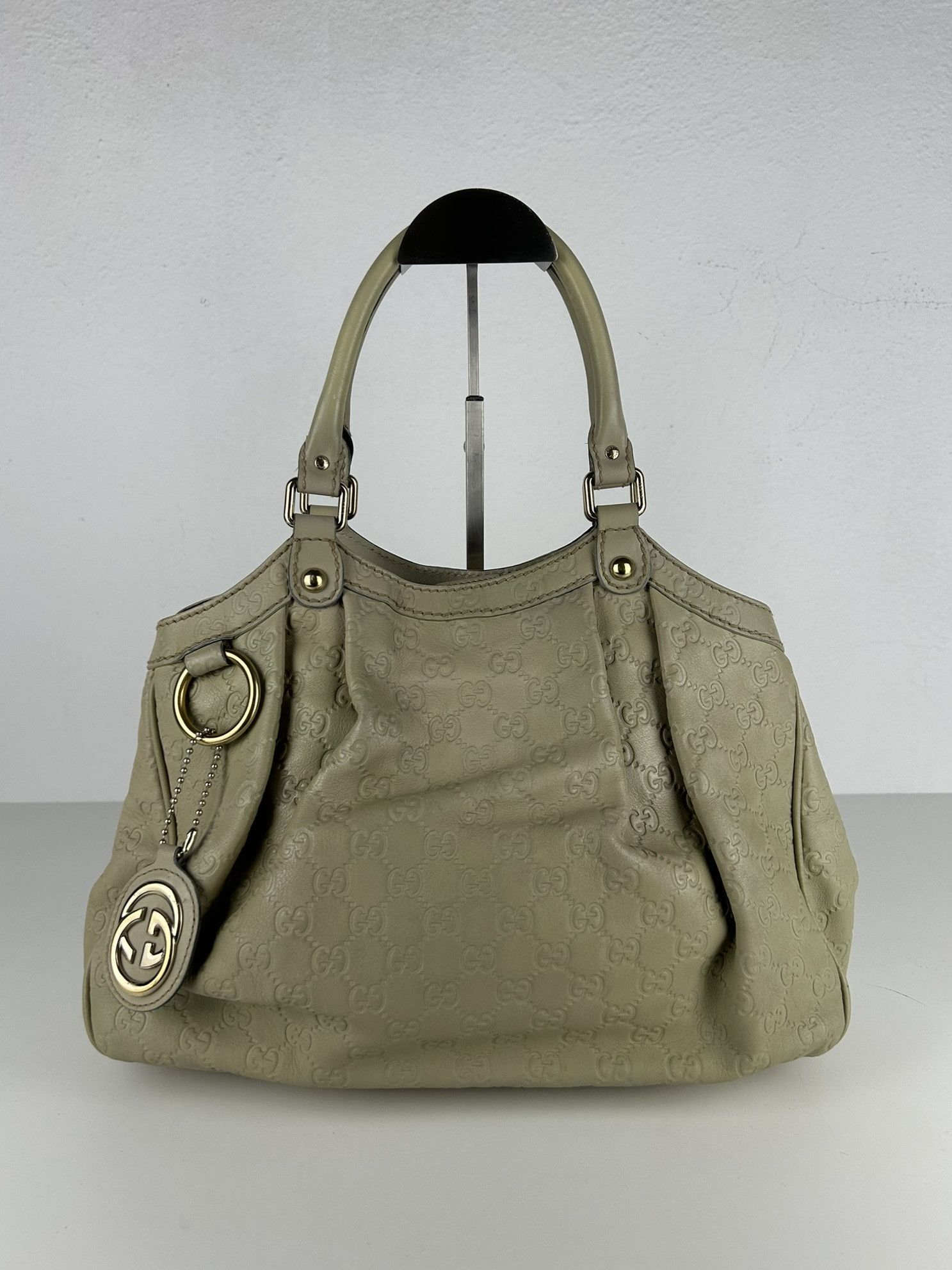 Gucci Gucci guccissima sukey medium size leather handbag Size ONE SIZE - 1 Thumbnail