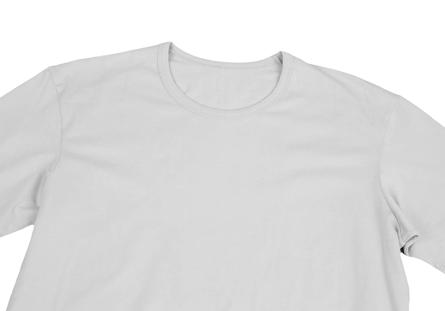 Issey Miyake Cotton Back Logo T-Shirt in Light Gray, Size 3 Size US L / EU 52-54 / 3 - 2 Thumbnail