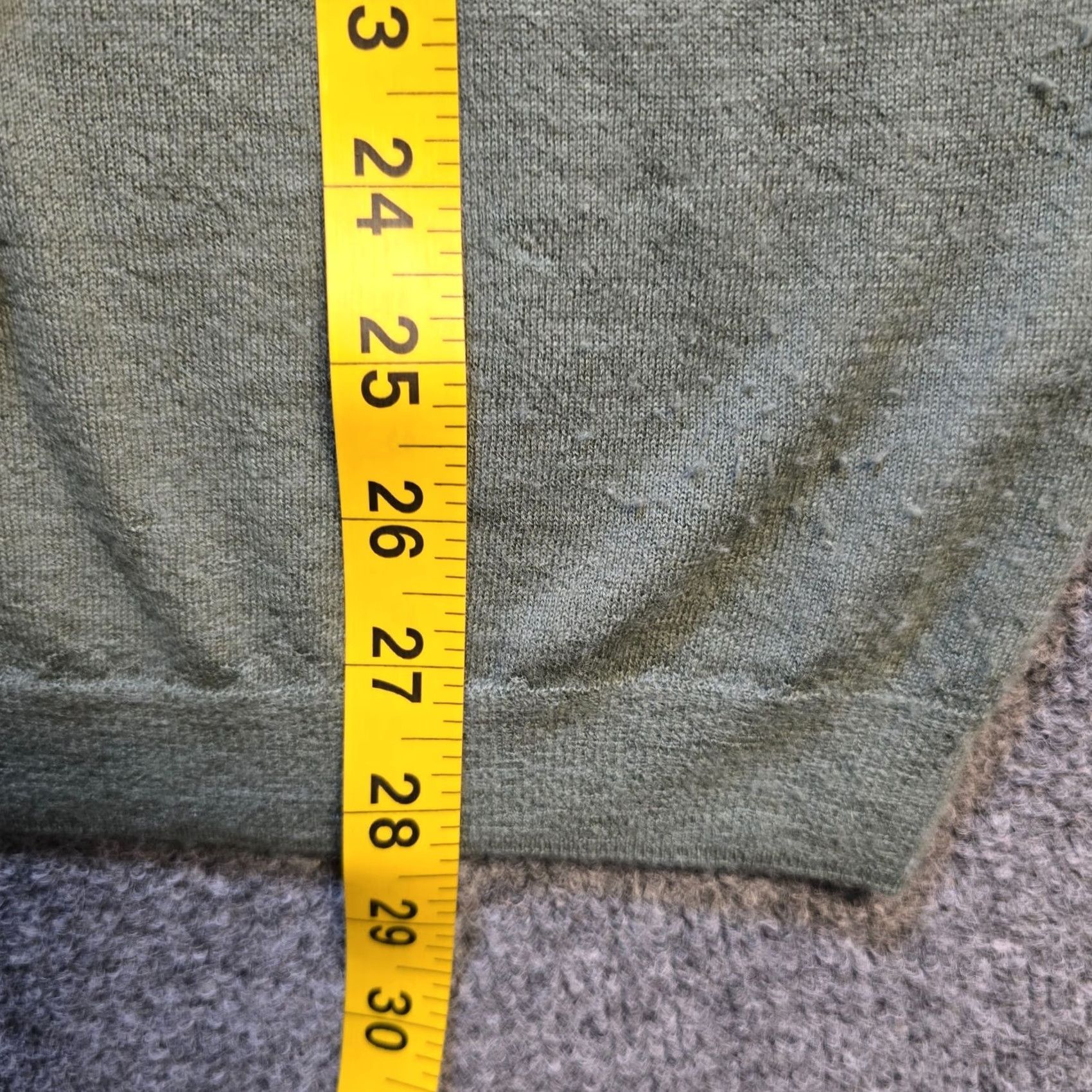Vince Vince Sweater Womens Size Small Green Cashmere Long Sleeve Oversized Pullover Casual Knit Twill? Size S / US 4 / IT 40 - 7 Thumbnail