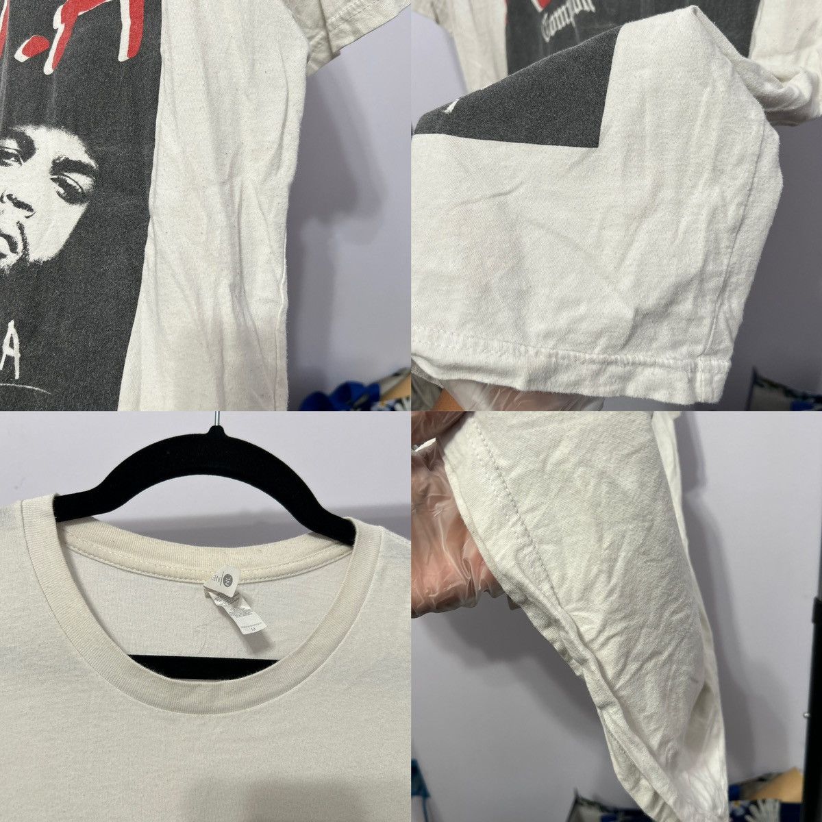 Next Level Apparel Next Level Apparel NWA White Graphic Tee Sz Medium - "Omar" Size US M / EU 48-50 / 2 - 19 Thumbnail