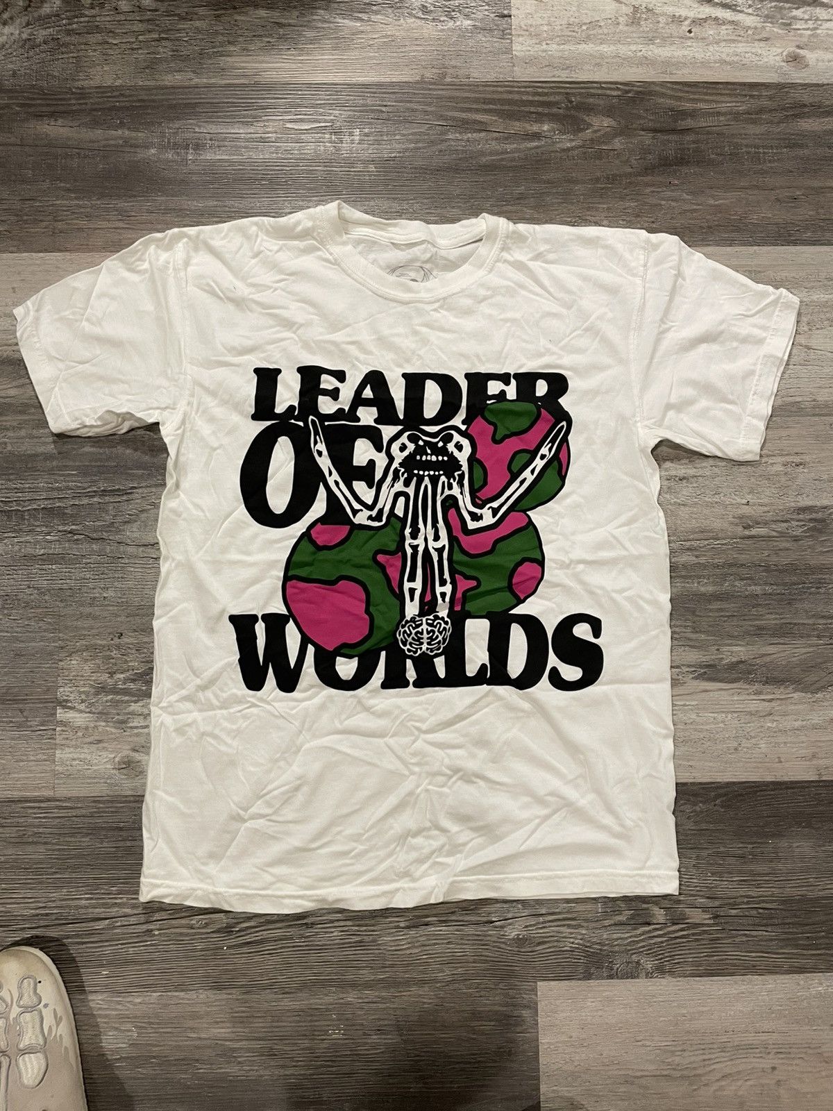 Vintage Leader of Worlds Vintage tee Medium Size US M / EU 48-50 / 2 - 1 Thumbnail