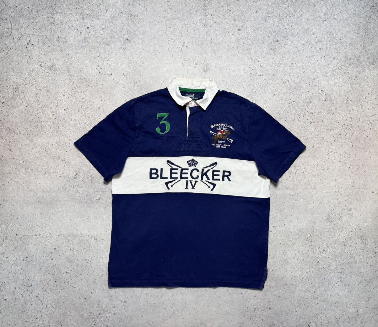Polo Ralph Lauren Polo Ralph Lauren Bleecker #3 Big Pony Polo Shirt PRL Size US XL / EU 56 / 4 - 1 Thumbnail