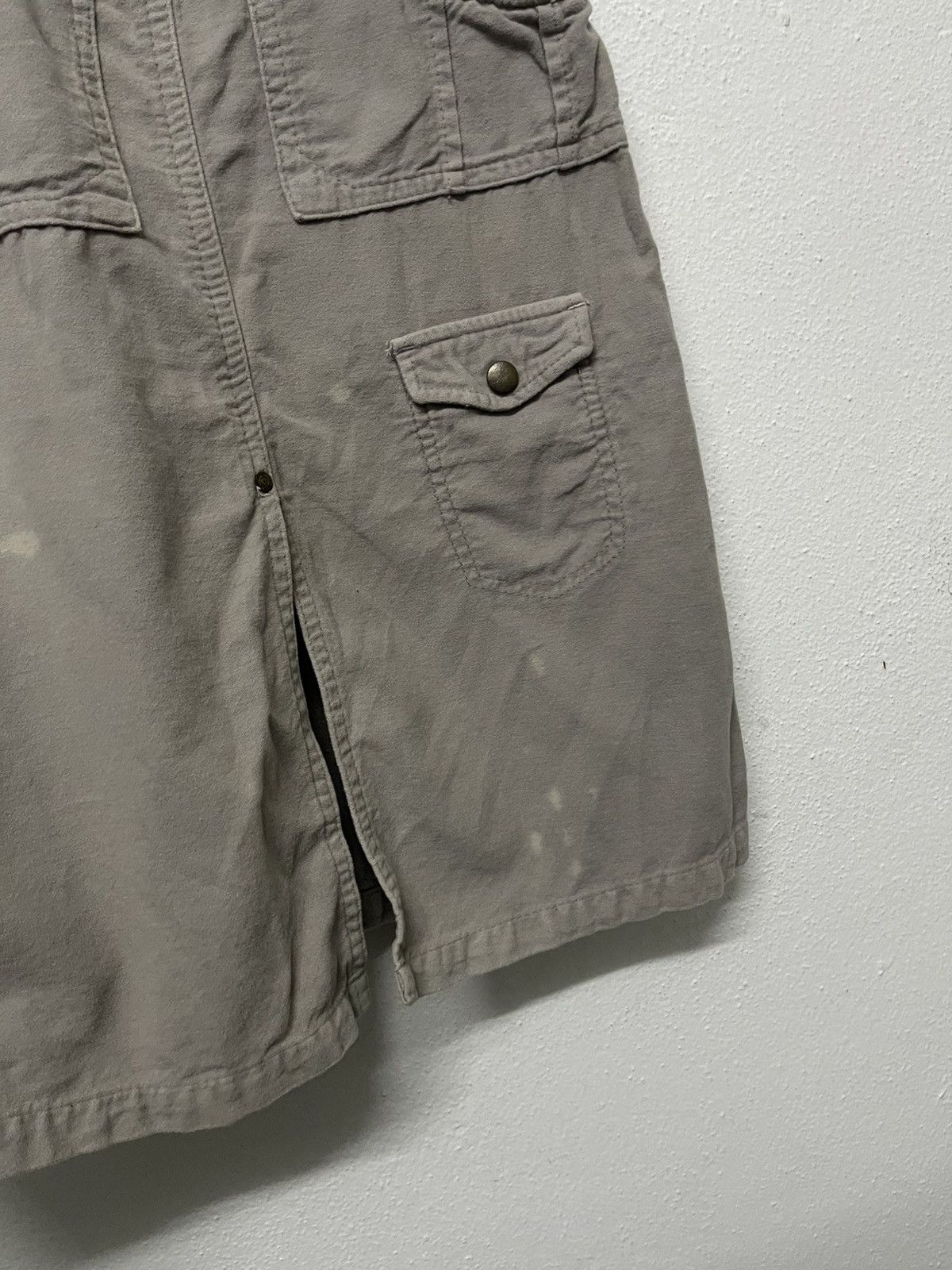 Diesel 2000s DIESEL MULTIPOCKET CARGO MIDI SKIRT Size 26" / US 2 / IT 38 - 4 Thumbnail