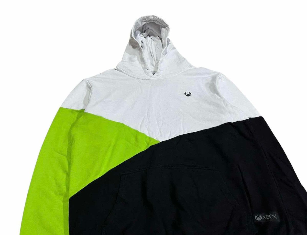 Japanese Brand 🔥Sick Y2K Xbox Hoodie Color Block Asymmetric Size US XL / EU 56 / 4 - 4 Thumbnail