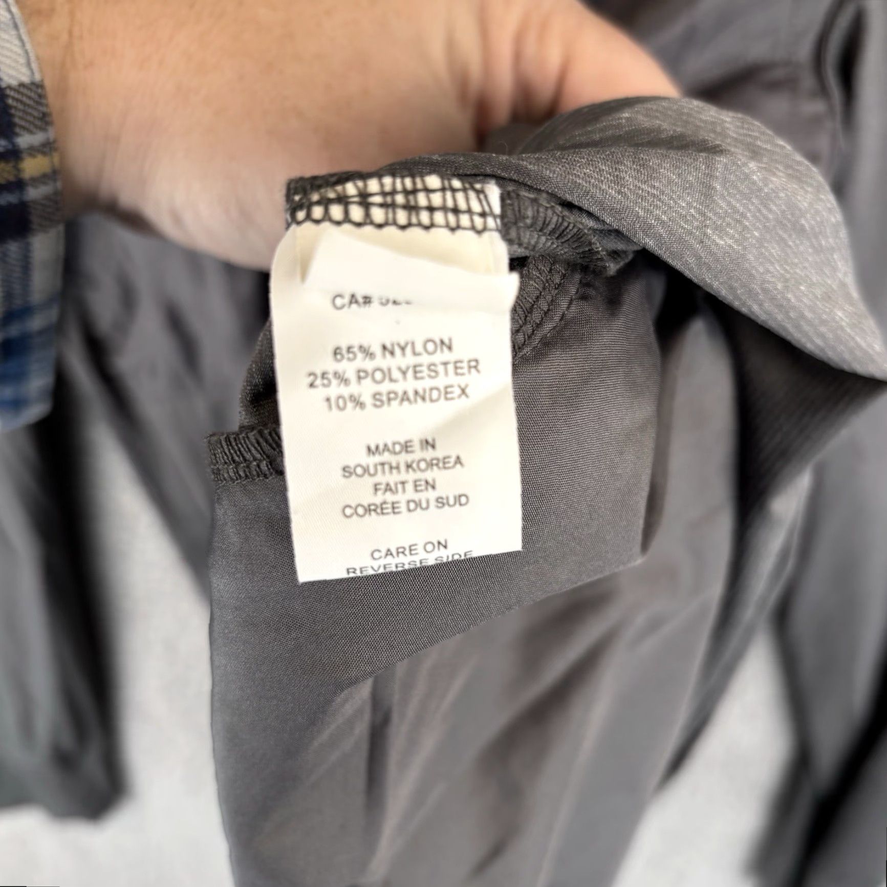 Logo 7 Straight Down Jacket Men XL Gray Full Zip Lightweight Golf Course Logo Size US XL / EU 56 / 4 - 5 Thumbnail