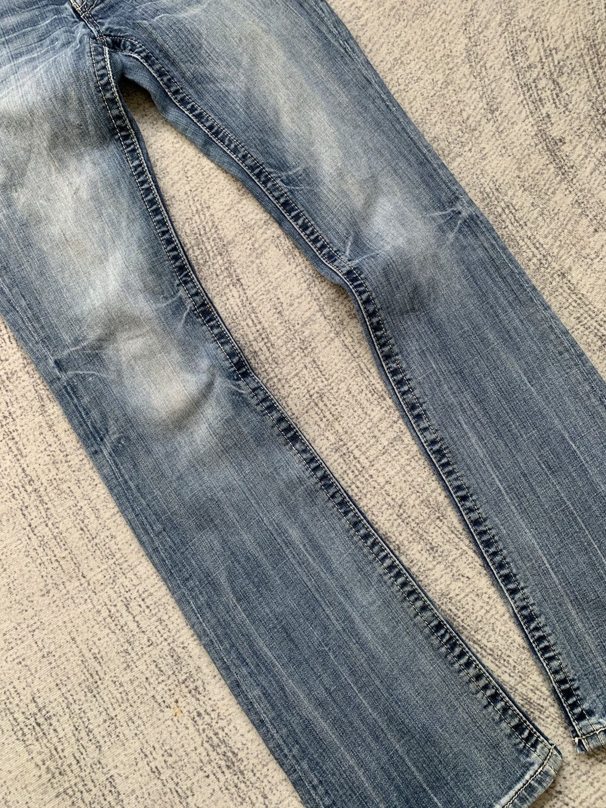 Hysteric Glamour × Miss Me × Rock Revival Miss Me Bootcut Chrome Heart Inspired Jeans Size 30" / US 8 / IT 44 - 4 Thumbnail