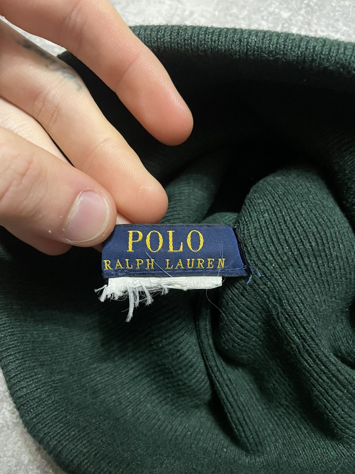 Polo Ralph Lauren Vintage Polo Ralph Lauren Big Logo Hat Size ONE SIZE - 4 Thumbnail