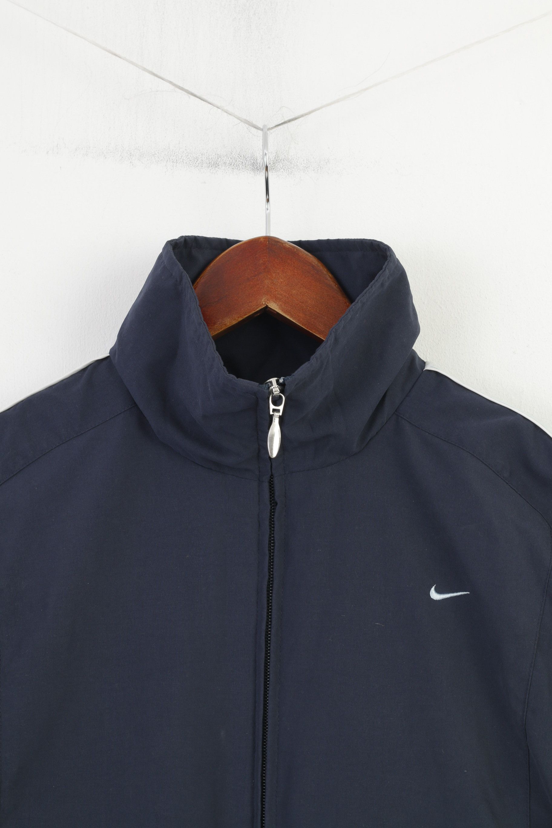 Nike Nike Women M Jacket Navy Sport Training Full Zipper 9786 Size M / US 6-8 / IT 42-44 - 2 Thumbnail