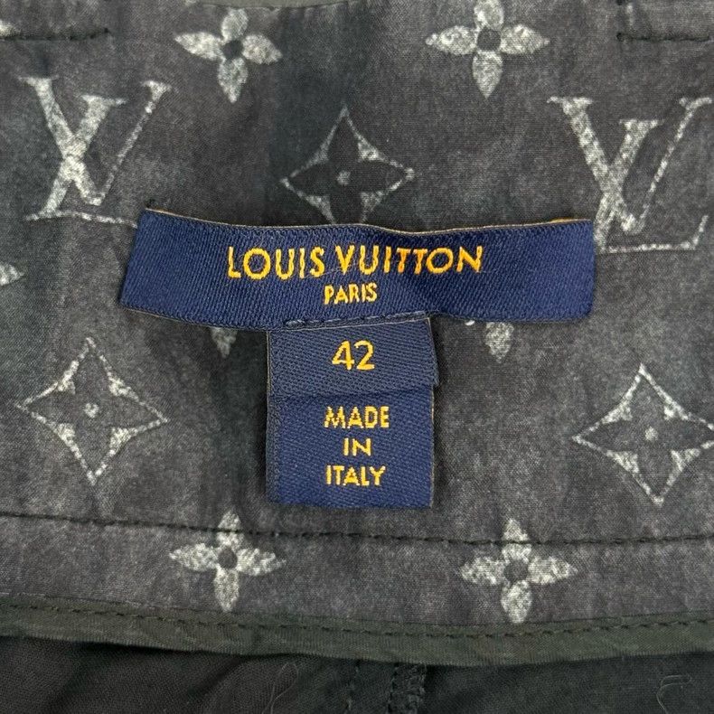Louis Vuitton Louis Vuitton Dirty black and grey silk cropped pants with Size US 42 / EU 58 - 5 Thumbnail