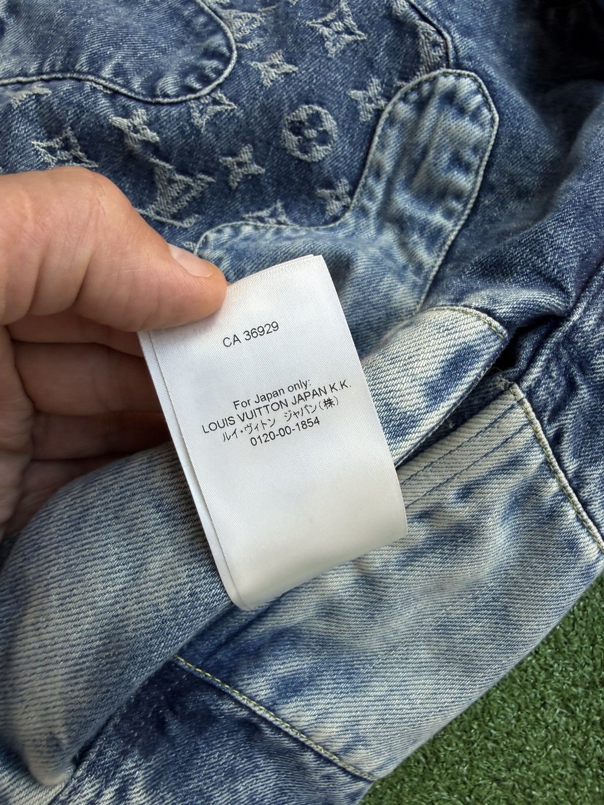 Louis Vuitton × Nigo LV NIGO Denim jacket Size US XL / EU 56 / 4 - 5 Thumbnail