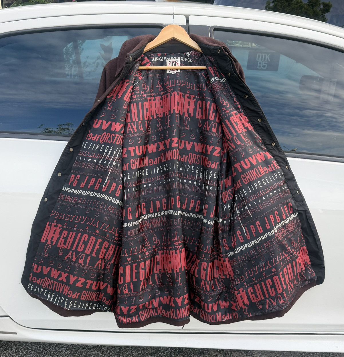 Jean Paul Gaultier Vintage JPG Paris Distressed Wool Blend Long Coat Size US L / EU 52-54 / 3 - 14 Thumbnail