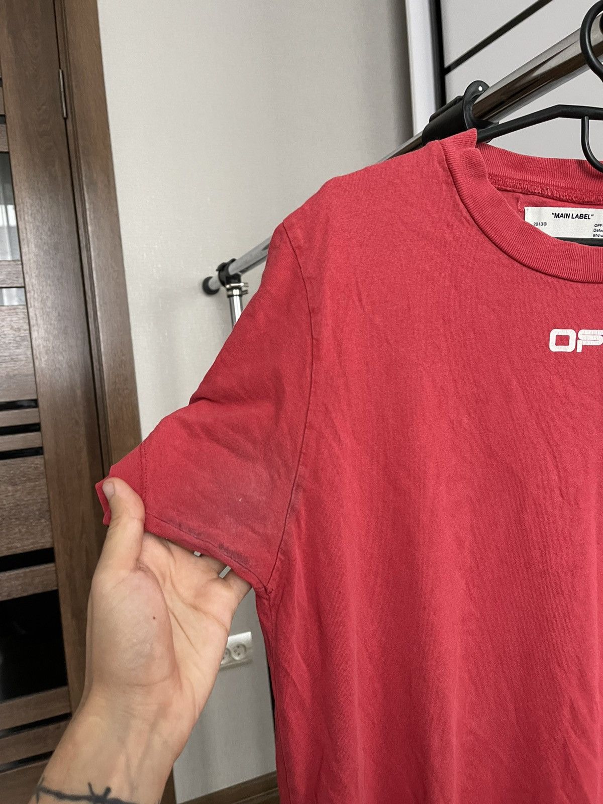 Off-White Off White Caravaggio Arrows T-Shirt Tee Size US S / EU 44-46 / 1 - 21 Thumbnail