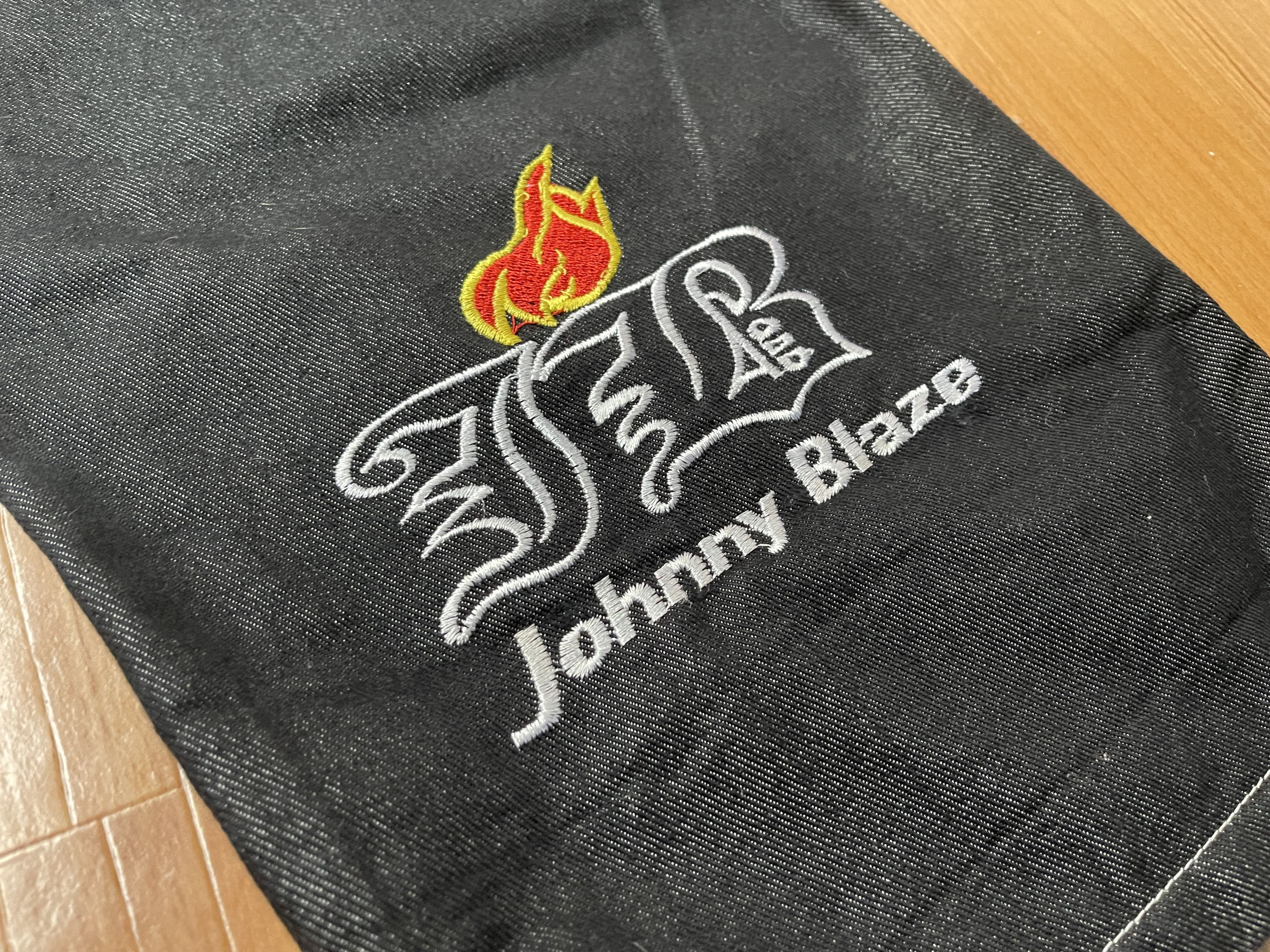 Wu-Tang Clan Johnny Blaze jeans shiny metallic silver baggy Wu Wear 34 Size US 34 / EU 50 - 3 Thumbnail