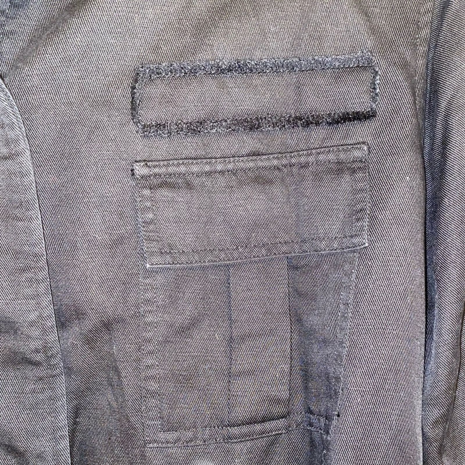 Rails RAILS $189 Nixon Tencel Linen Black Military Style Jacket S Size S / US 4 / IT 40 - 5 Thumbnail