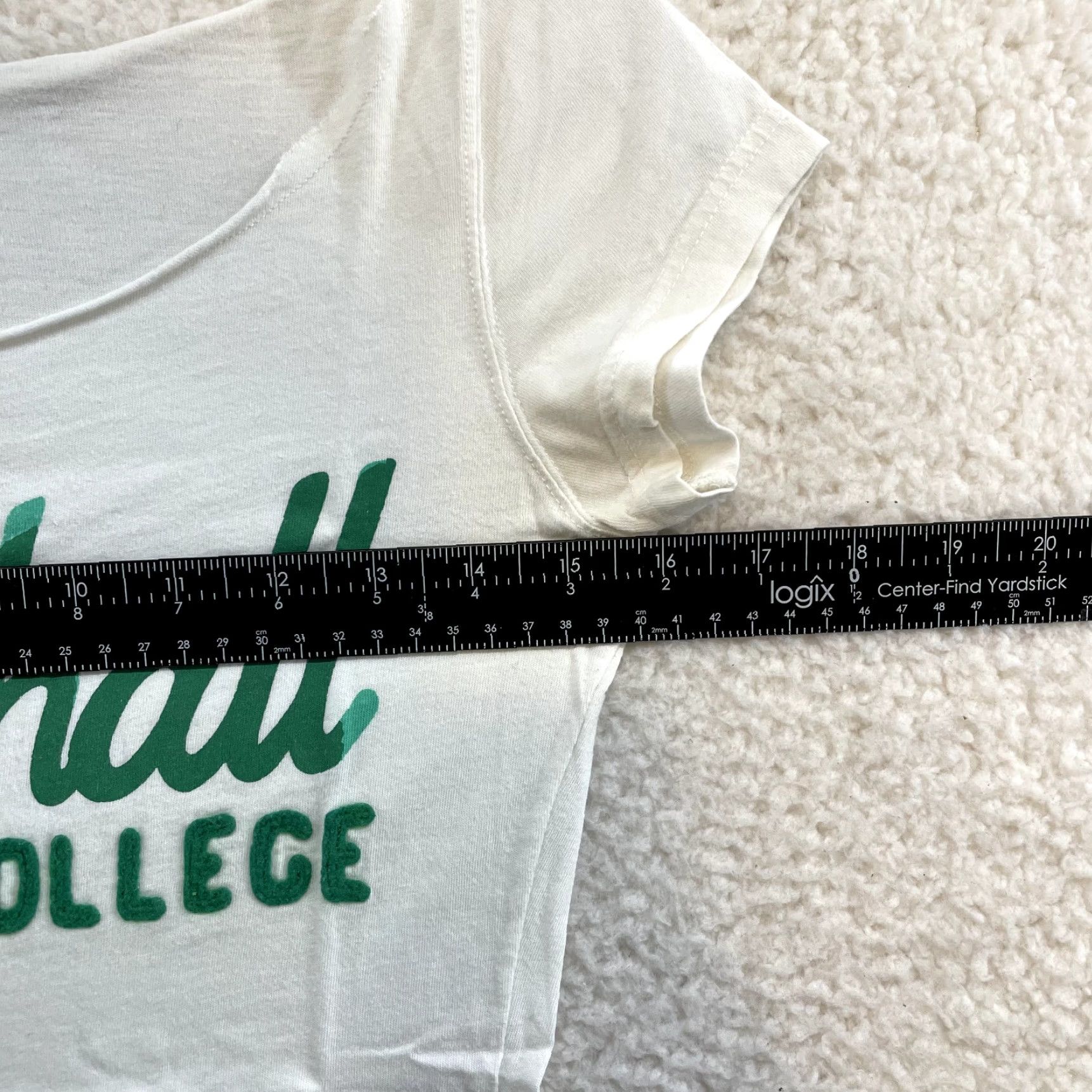 Franklin & Marshall VINTAGE Franklin & Marshall Top Shirt White XS Womens S/M Italy 2000s Y2K Preppy Sporty College University Wide Neck Size S / US 4 / IT 40 - 5 Thumbnail