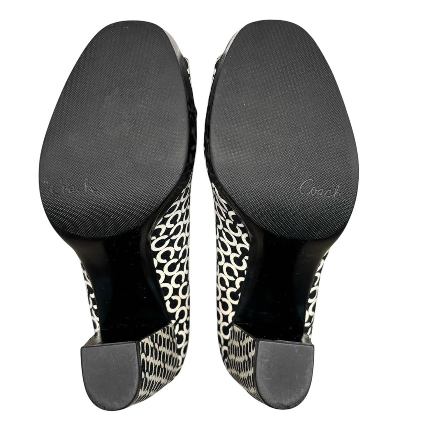 Coach Coach Corey Signature Peep Toe Platform Heels - NIB (New) Size US 8.5 / IT 38.5 - 5 Thumbnail
