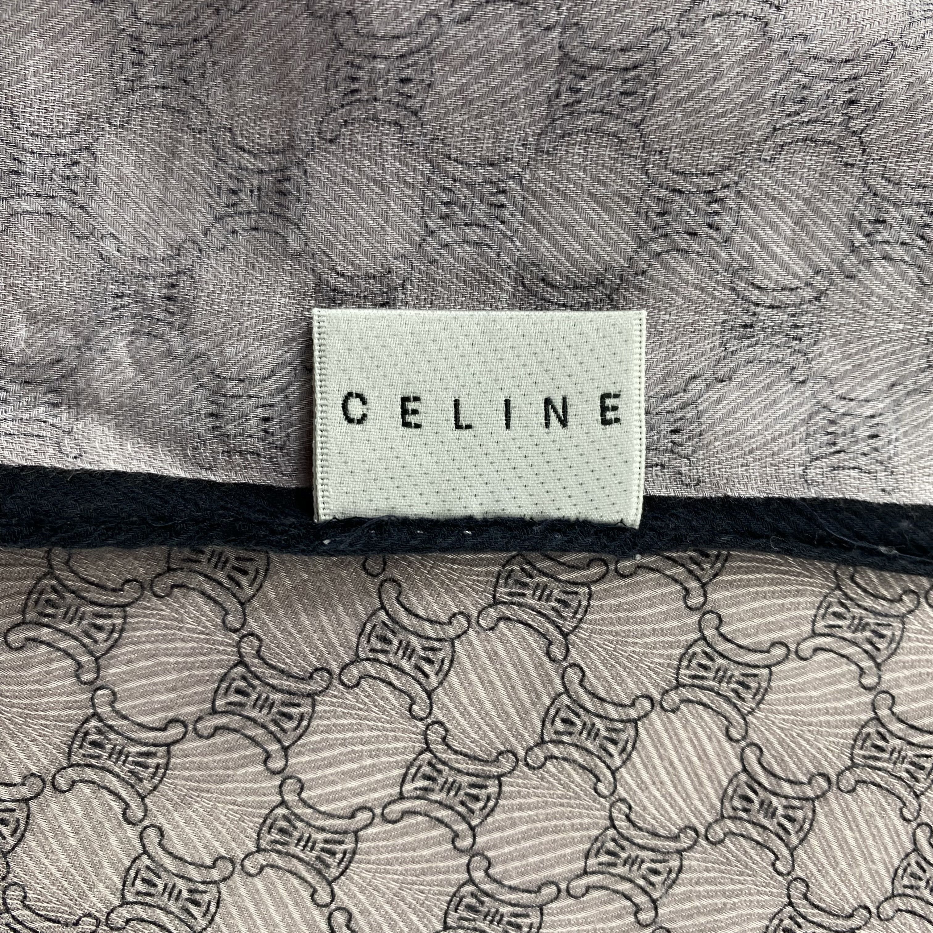 Celine × Vintage Celine Handkerchief / Neckerchief / Bandana-P1440 Size ONE SIZE - 5 Thumbnail