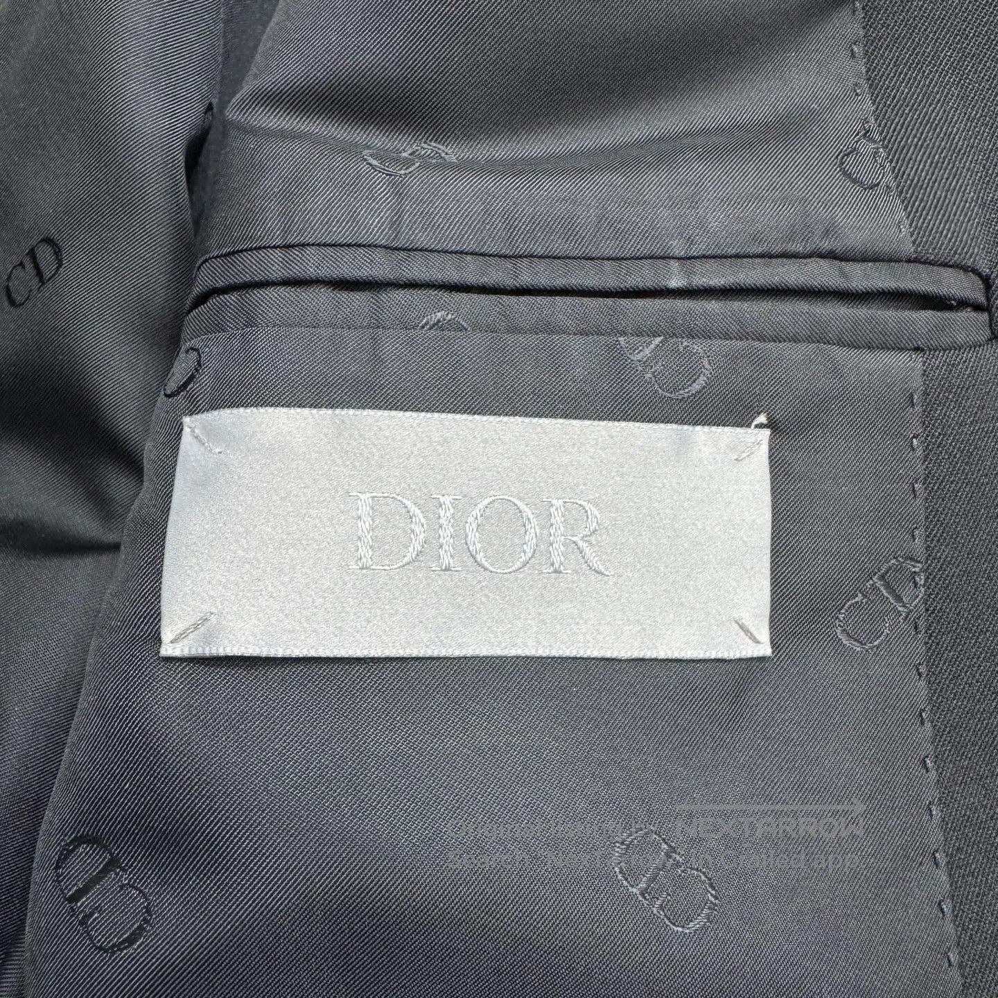 Dior Dior Star-embroidered wool suit jacket| Size 46R - 3 Thumbnail