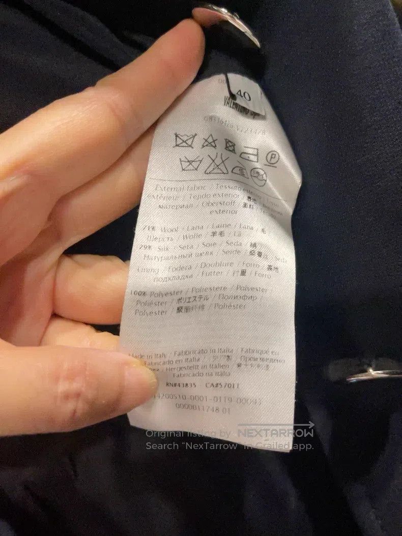 Valentino Valentino overcoat Size S / US 4 / IT 40 - 3 Thumbnail
