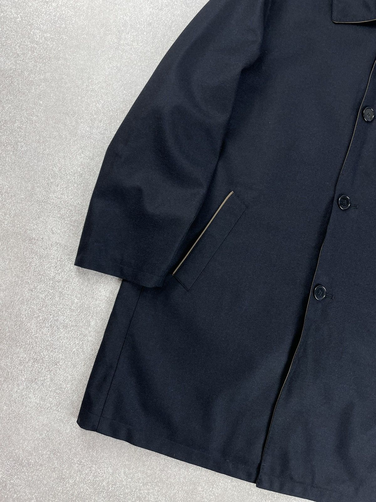 Mandelli Mandelli Wool/Cashmere ing. Loro Piana Coat Jacket Size US XL / EU 56 / 4 - 5 Thumbnail