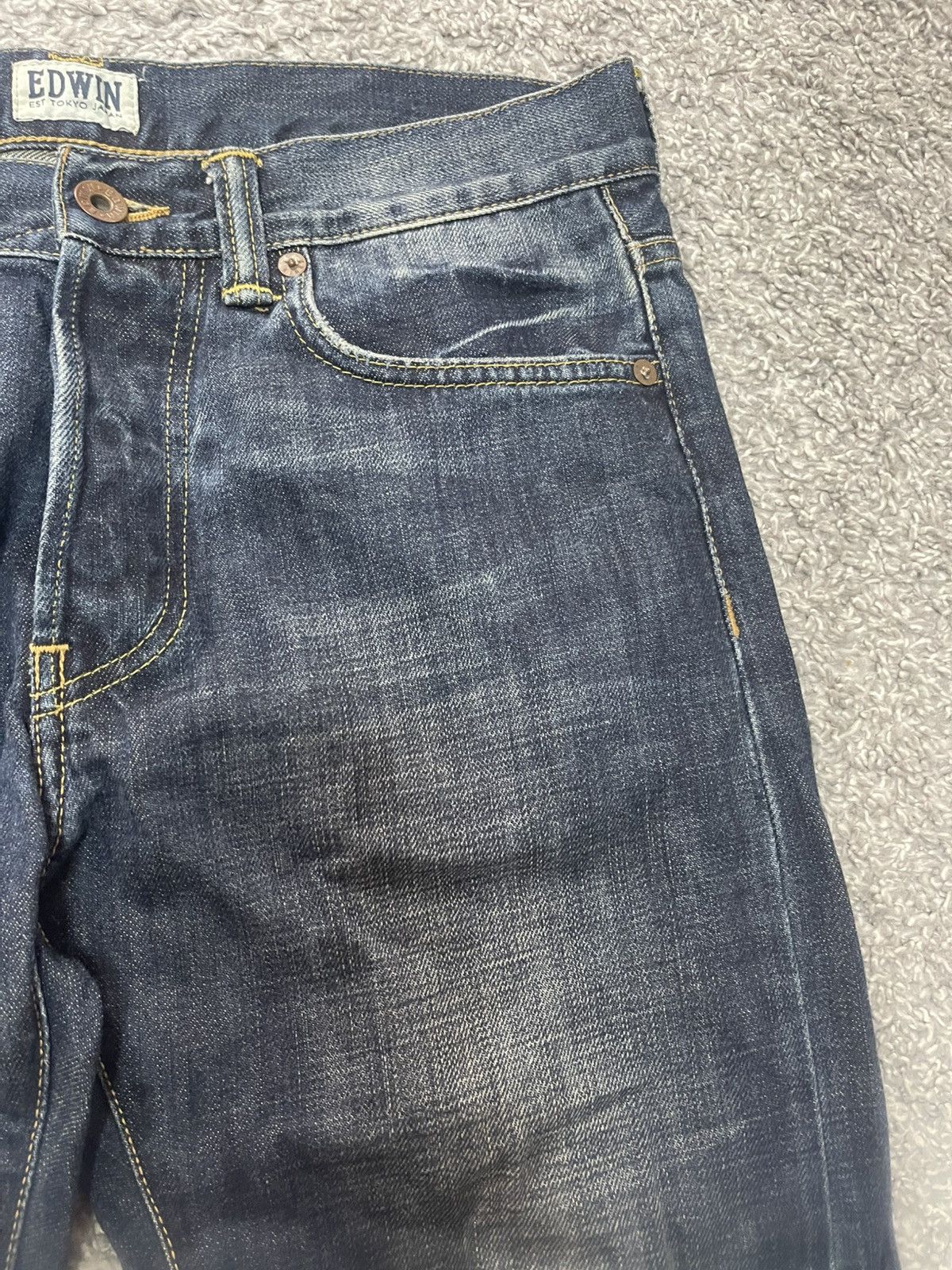Edwin Edwin ED-80 Slim Jeans Japan Denim Size 30x32 Size US 30 / EU 46 - 2 Thumbnail