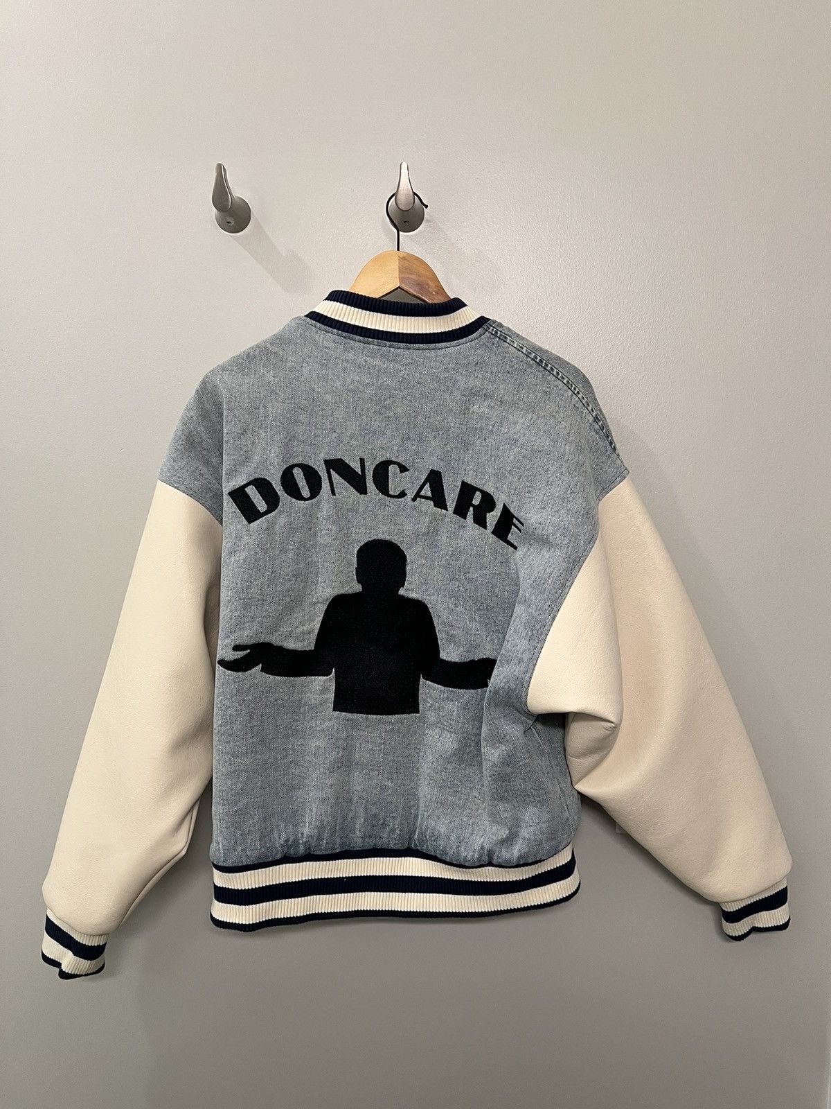 Other Doncare Denim Oversized Varsity Jacket Size US S / EU 44-46 / 1 - 2 Thumbnail