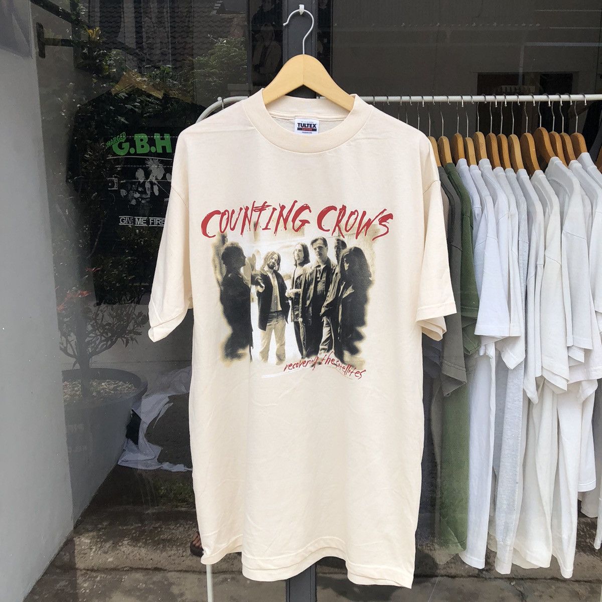 Band Tees Vintage Counting crows - Recovery the satelites 90s Size US XL / EU 56 / 4 - 1 Thumbnail