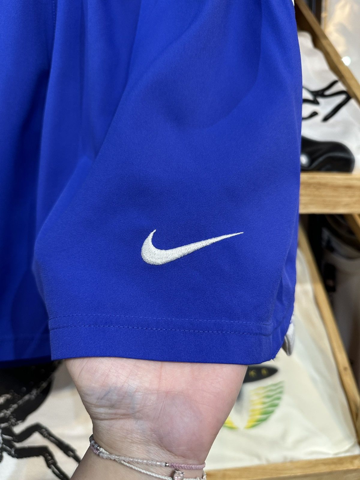 Nike Vintage Brazil 🇧🇷 Total 90 00's Football Shorts Size US 32 / EU 48 - 5 Thumbnail