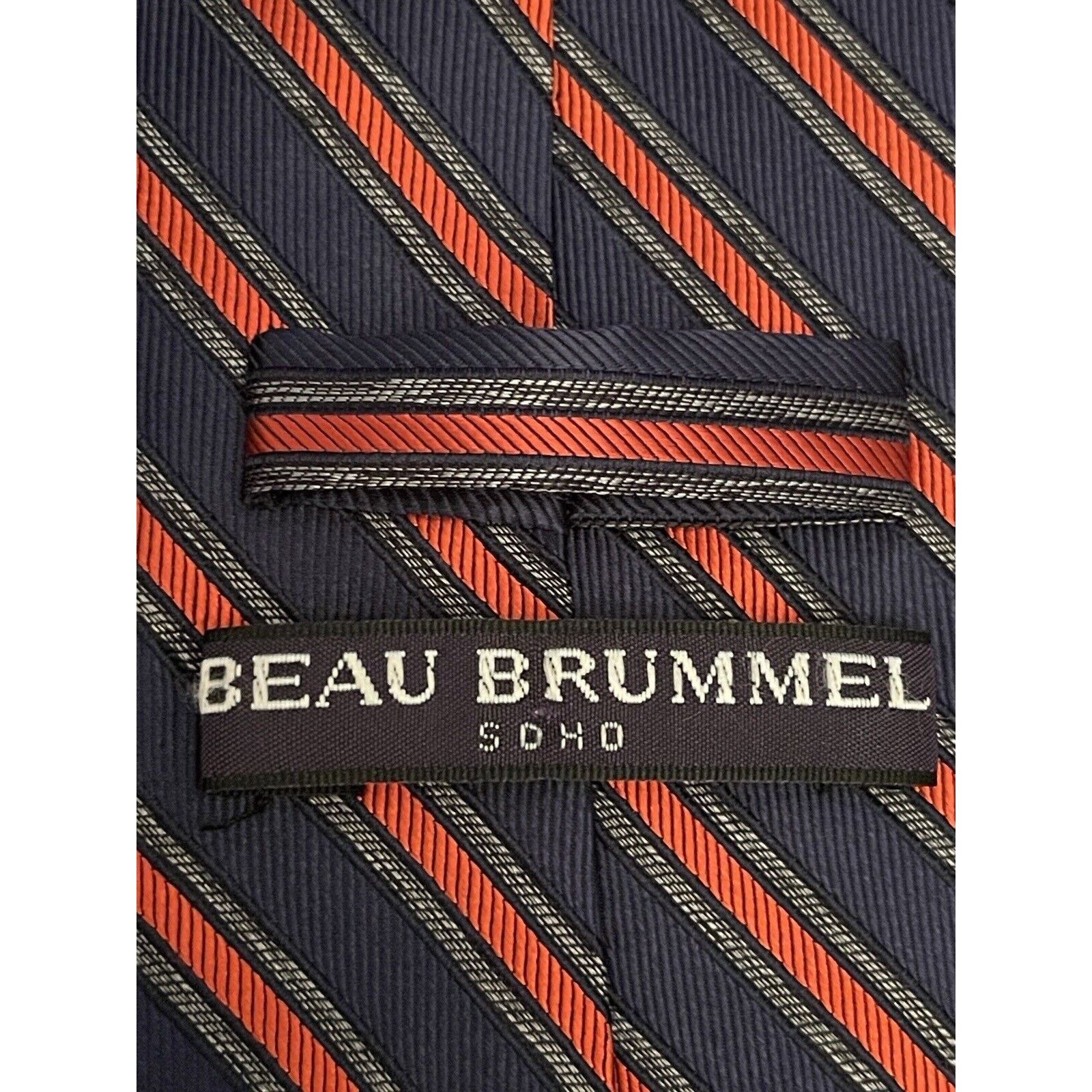 Other Beau Brummel Red Blue Hand Made 100% Silk Made in China Size ONE SIZE - 8 Thumbnail